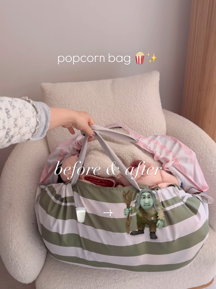 드엘리사 단독 디자인 팝콘백