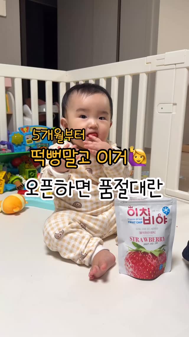 이치비야 동결건조 과일칩