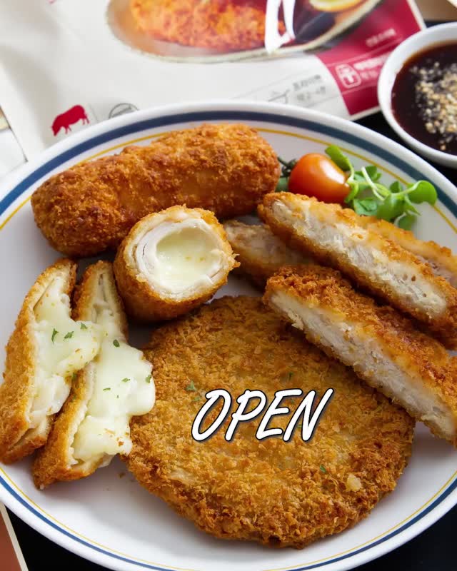 옥주부돈까스 4종 세트