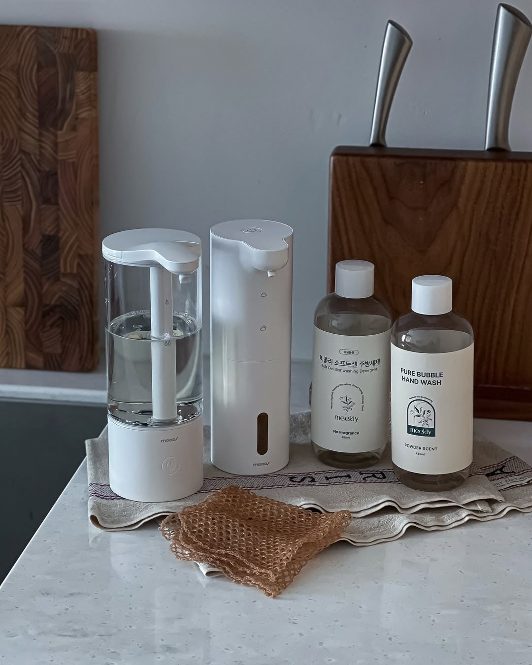 무아스 클린업&클리어 자동 디스펜서