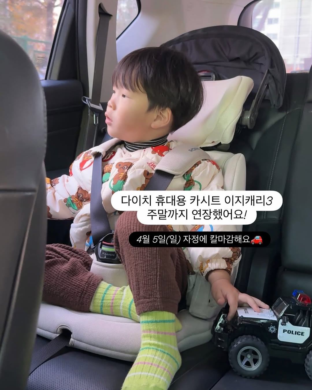 다이치 이지캐리3 휴대용 카시트