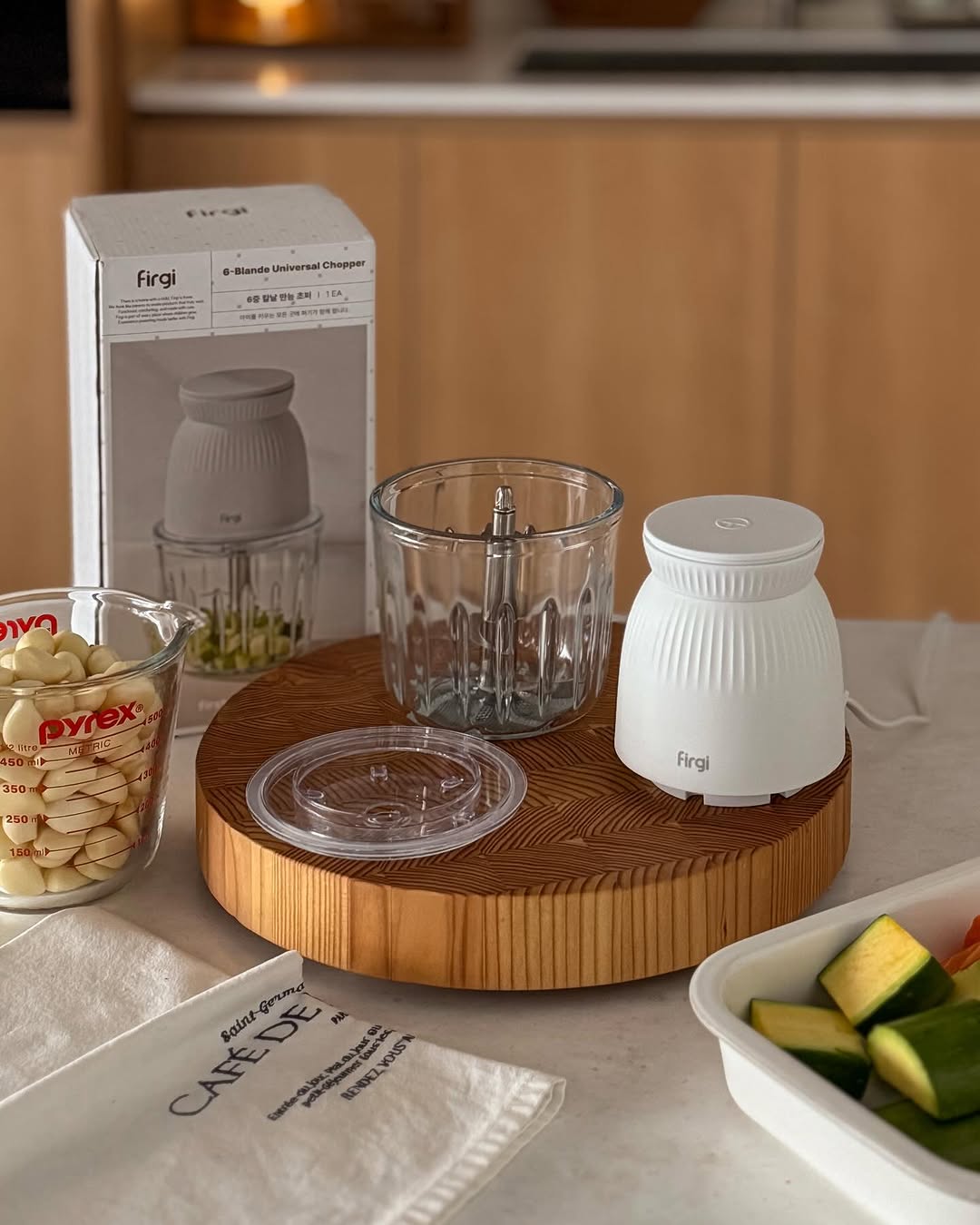 퍼기 올스텐 6중 칼날 만능 초퍼