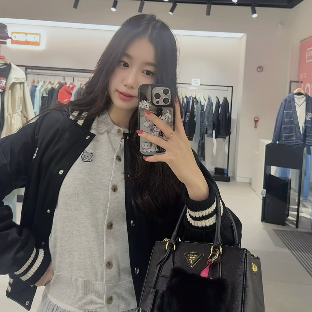 26 f/w 메종 키츠네 볼드 폭스 U넥 가디건