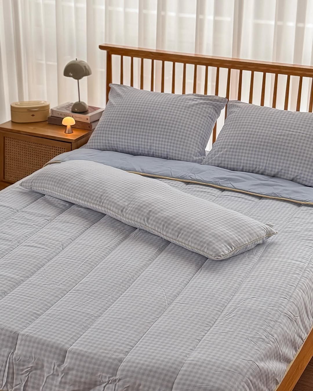 워싱 원단 이불