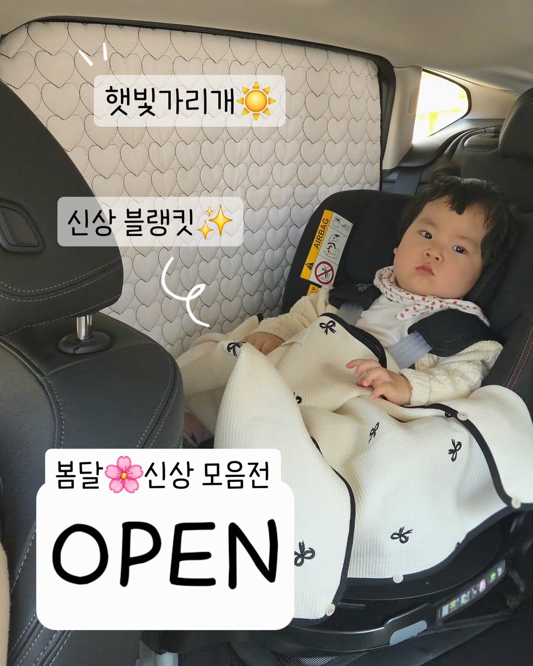 올인원 블랭킷 / 차량 햇빛가리개