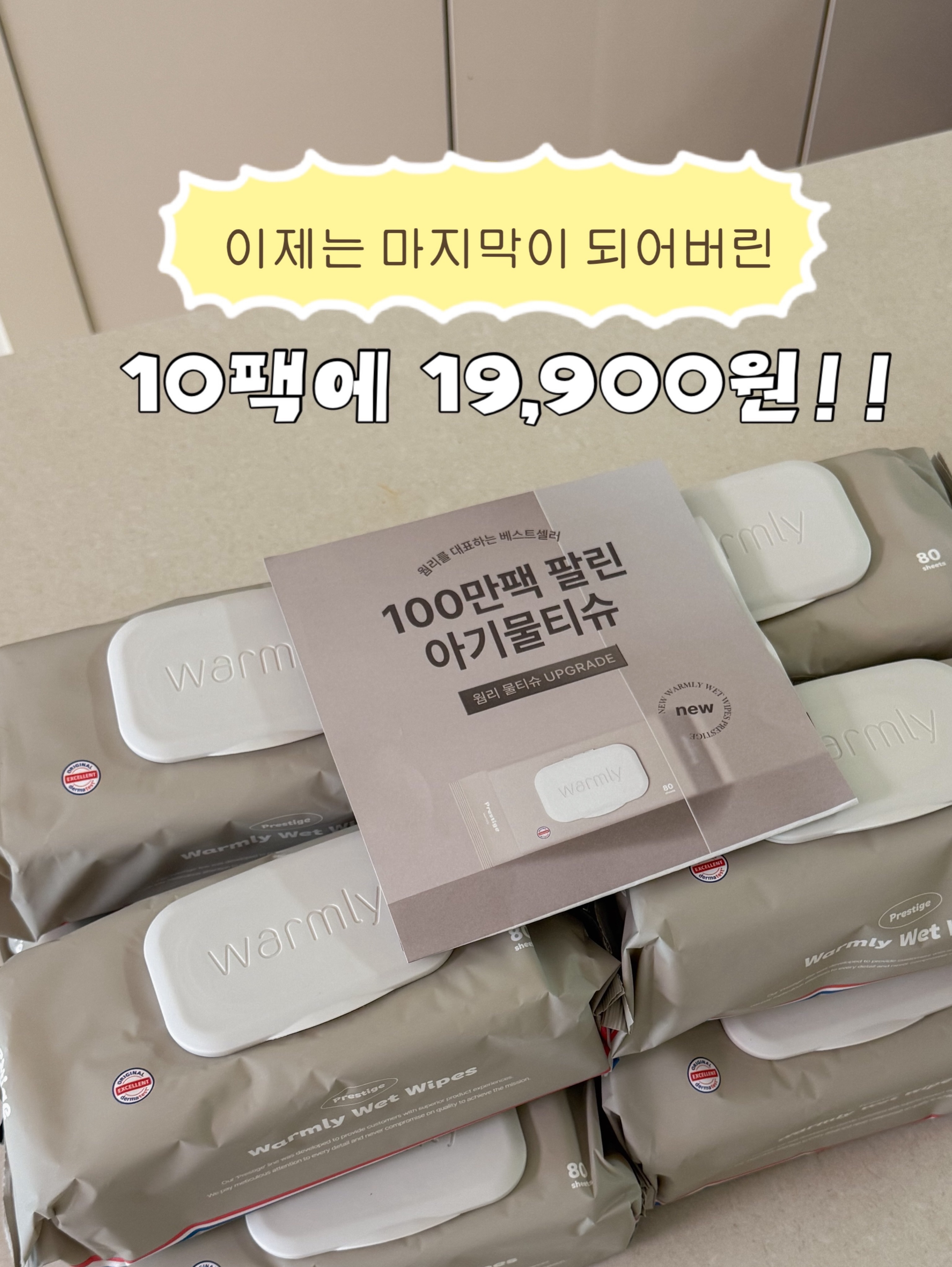 웜리 물티슈