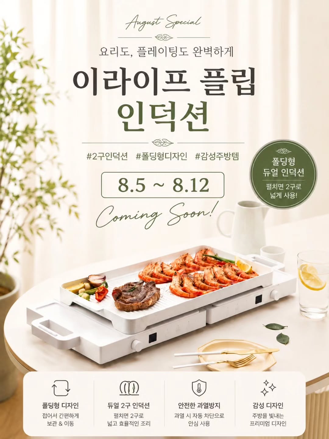 이라이프 플립 인덕션