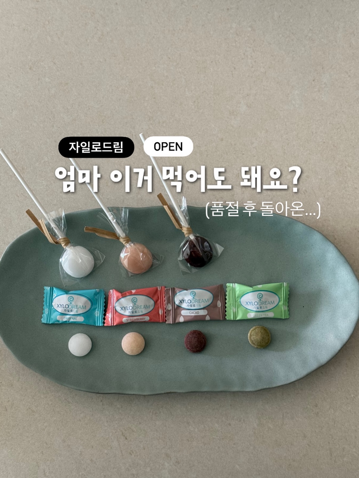 자일로드림 120g 세가지맛