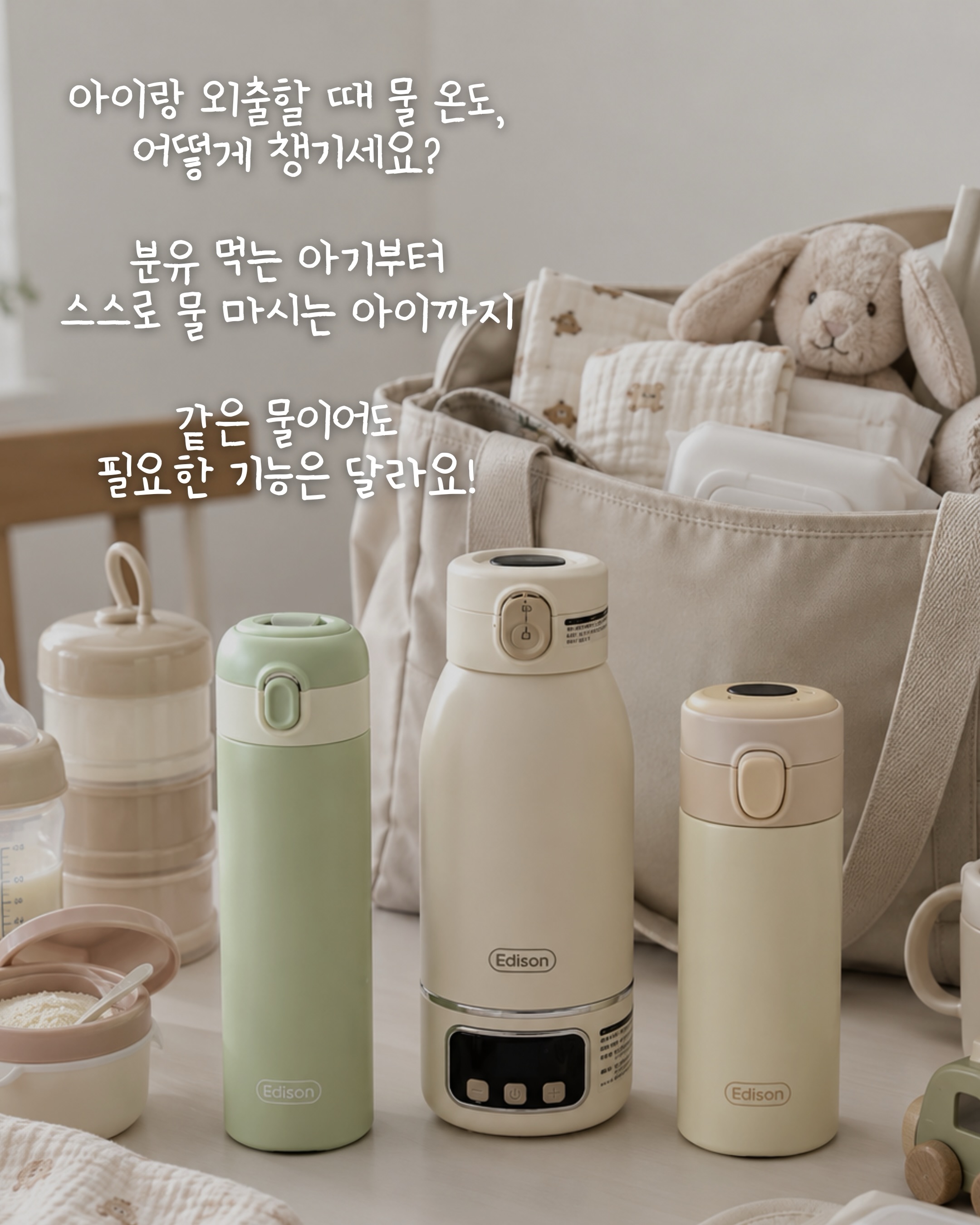 에디슨 외출 물템