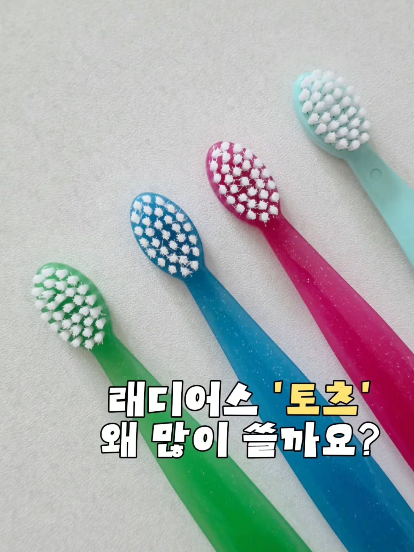 래디어스 토츠 칫솔