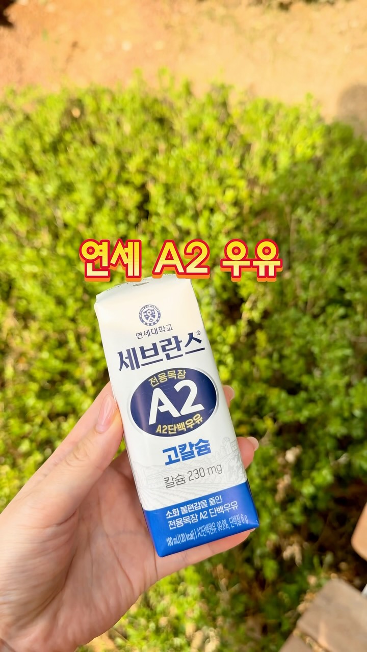 연세 A2 고칼슘 우유