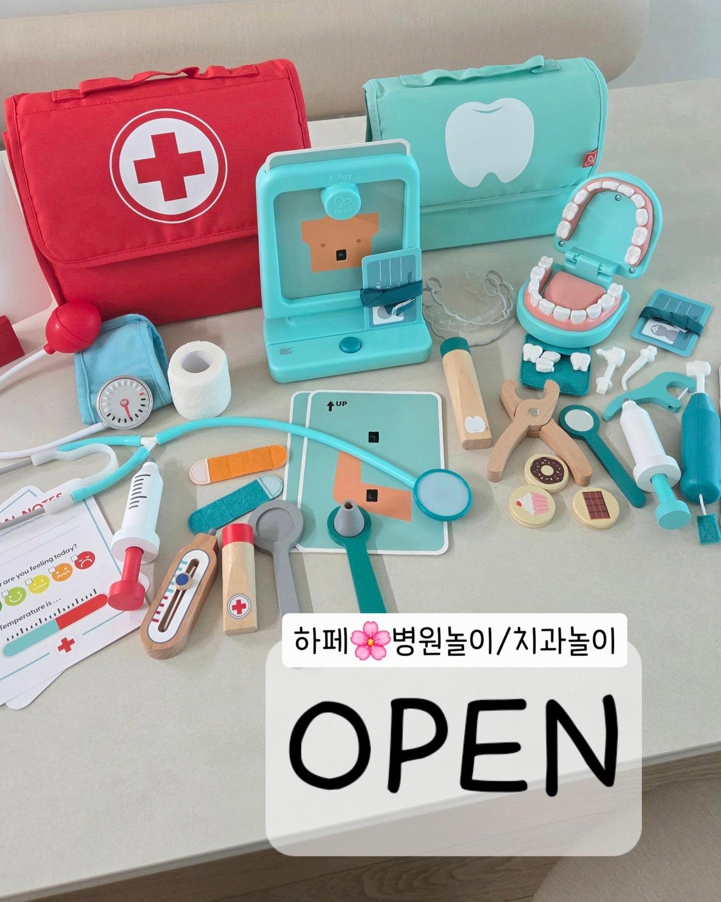 하페 병원놀이/치과놀이 세트