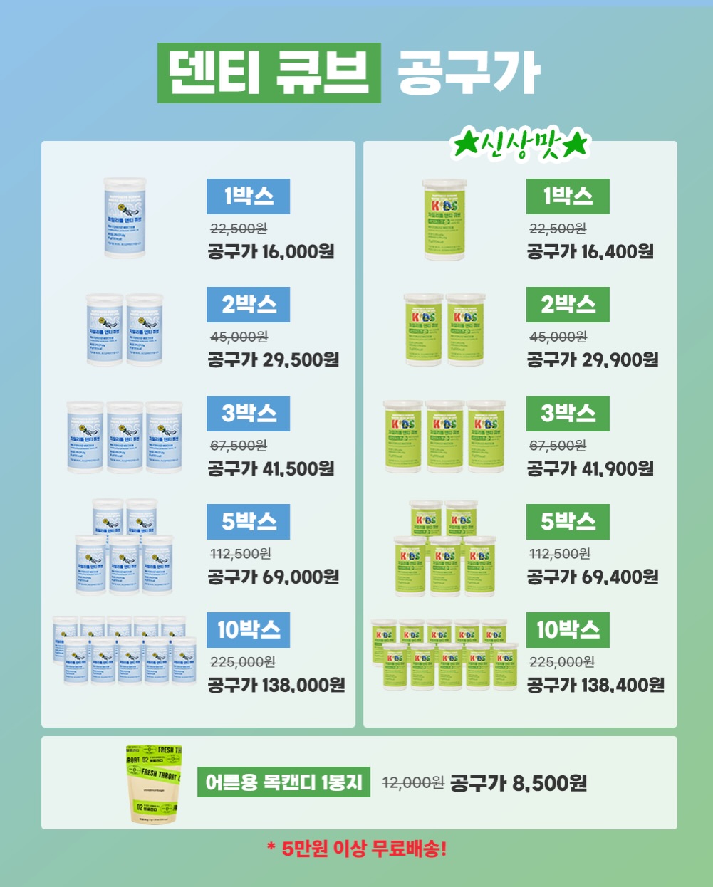 자일리톨 덴티큐브
