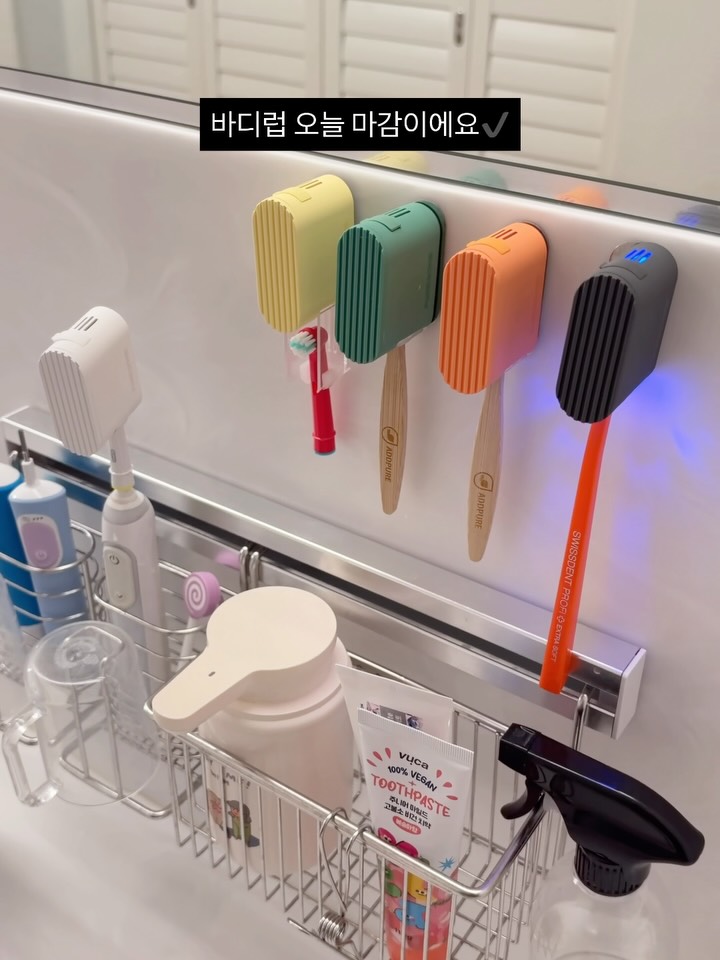 칫솔살균기, 메탈릭 샤워기, 주방용 & 세면대용, 컬러 샤워기, 샤워타올 루파